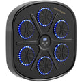 SPORTNOW Musik-Boxmaschine, Rhythmisches Boxgerät, 9 Modi, Bluetooth, LED-Lichter, mit Boxhandschuhen, Schwarz
