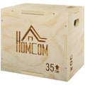HOMCOM Box Jump Plyo-Box Trainingsgerät Sprungbox Muskelaufbau Fitness & Crossfit Plyobox für Box-Training 40,5/35,5/30,5 cm