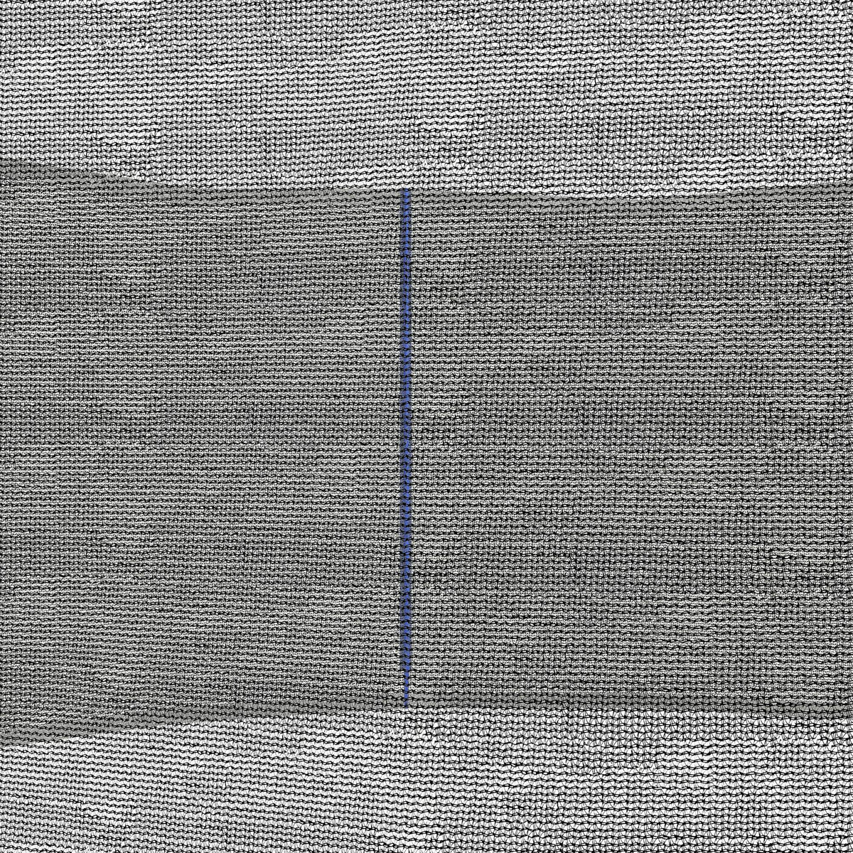 SPORTNOW Trampolin-Sicherheitsnetz mit 6 Stangen und Reißverschlusseingang, aus PE, Ø305x180 cm, Schwarz und Blau